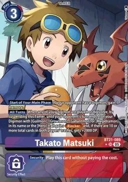 Takato Matsuki - BT21-089 - Alternative Art