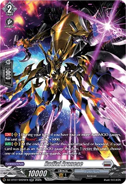Radial Araneae - DZ-BT07-SR20 - Silver Rare