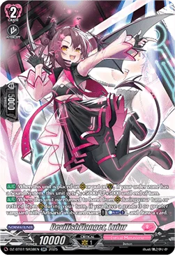 DevilishFlanger, Lufur - DZ-BT07-SR38 - Silver Rare