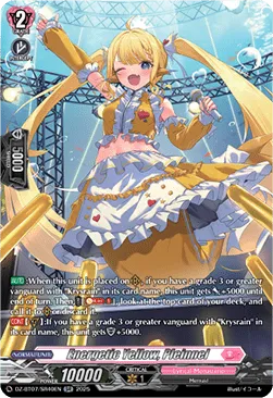 Energetic Yellow, Pleinnel - DZ-BT07-SR40 - Silver Rare