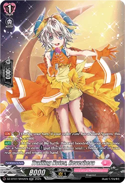Trailing Notes, Reverbera - DZ-BT07-SR42 - Silver Rare