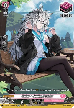 SpinySpiky, Heathe - DZ-BT07-SR43 - Silver Rare