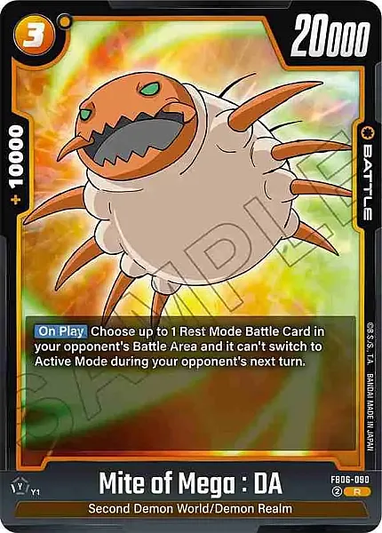 Mite of Mega : DA  - FB06-090 - Rare