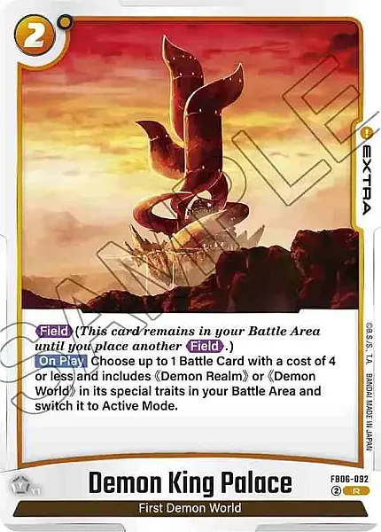 Demon King Palace  - FB06-092 - Rare