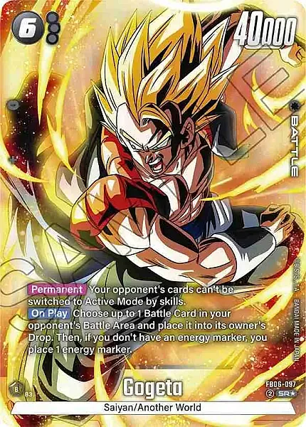 Gogeta (Alternate Art)  - FB06-097 - Super Rare