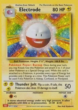 Electrode (CLC 011) - Classic Collection Holo