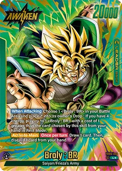 Broly : BR - FB06-048 - Leader (Alternate Art)
