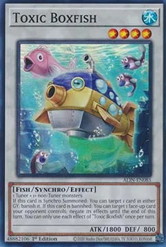 Toxic Boxfish - ALIN-EN085 - Super Rare