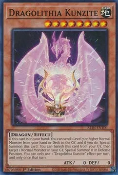 Dragolithia Kunzite - ALIN-EN100 - Super Rare