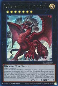 Disaster, Dragon Ruler of All Apocalypses - ALIN-EN049 - Ultra Rare