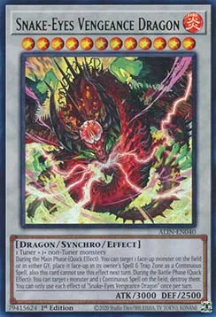 Snake-Eyes Vengeance Dragon - ALIN-EN040 - Ultra Rare