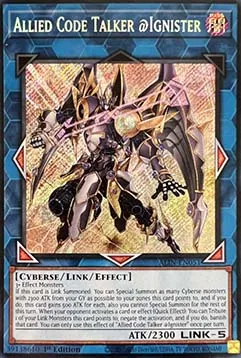 Allied Code Talker Ignister - ALIN-EN051 - Secret Rare