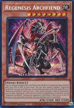 Regenesis Archfiend - ALIN-EN016 - Secret Rare