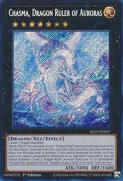 Chasma, Dragon Ruler of Auroras - ALIN-EN047 - Secret Rare