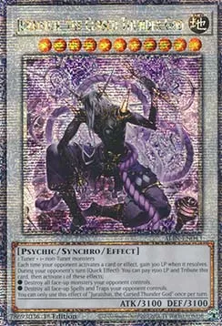 Juraishin, the Cursed Thunder God - ALIN-EN043 - Quarter Century Secret Rare