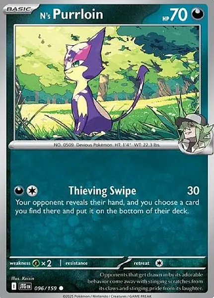 Ns Purrloin (JTG 096) - Common (Foil)
