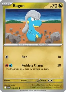 Bagon (JTG 112) - Common (Foil)