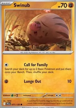 Swinub (JTG 077) - Common (Foil)