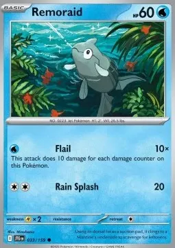 Remoraid (JTG 033) - Common (Foil)