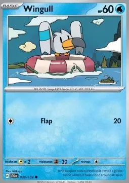 Wingull (JTG 038) - Common (Foil)