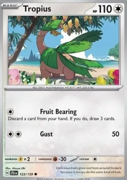 Tropius (JTG 123) - Common (Foil)