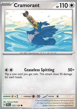 Cramorant (JTG 137) - Common (Foil)