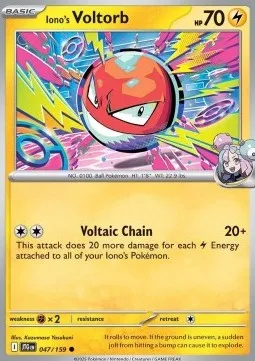 Ionos Voltorb (JTG 047) - Common (Foil)