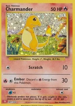 Charmander (CLC 001) - Classic Collection Holo