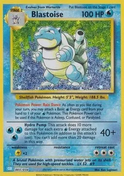 Blastoise (CLB 003) - Classic Collection Holo
