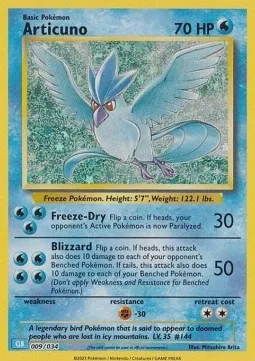 Articuno (CLB 009) - Classic Collection Holo