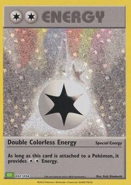 Double Colorless Energy (CLV 032) - Classic Collection Holo