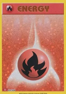 Basic Fire Energy (CLC 033) - Classic Collection Holo