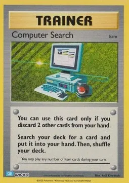 Computer Search (CLC 020) - Classic Collection Holo