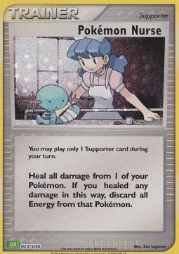 Pokemon Nurse (CLV 023) - Classic Collection Holo