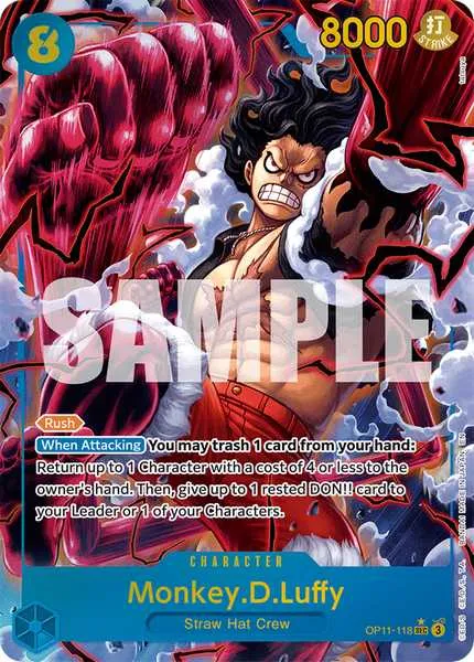 Monkey.D.Luffy - OP11-118 - Alternate Art