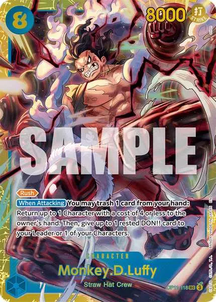 Monkey.D.Luffy - OP11-118 - Secret Rare