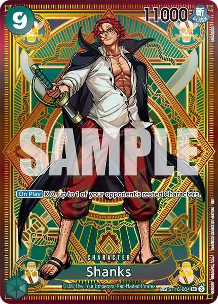 Shanks - ST16-004 - Special Rare