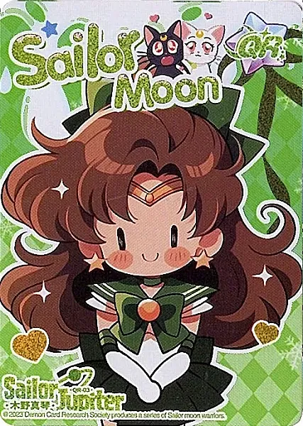 SAILOR MOON CRYSTAL SERIES COLLECTIBLE CARD #QR-03