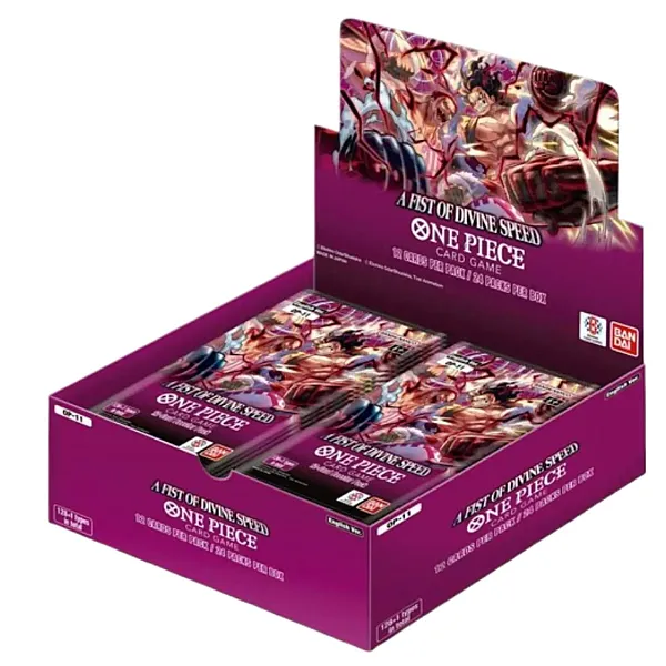 ONE PIECE CARD GAME - A FIST OF DIVINE SPEED BOOSTER DISPLAY OP11 (24 PACKS) - EN