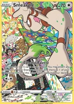Smeargle (SIT TG10) - Illustration Rare
