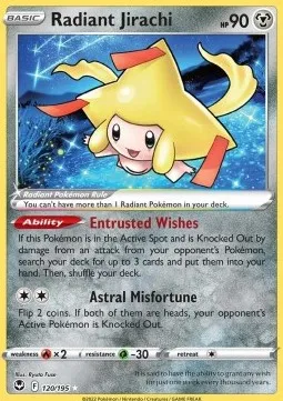 Radiant Jirachi (SIT 120) - Ultra Rare