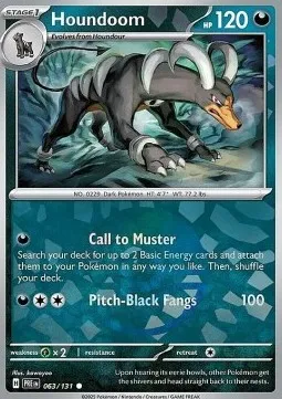 Houndoom (xPRE 063) - Common (Pokeball Foil)