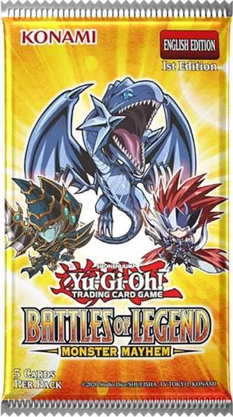 YU-GI-OH - BATTLES OF LEGENDS - MONSTER MAYHEM BOOSTER PACK - EN