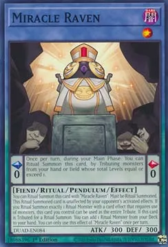 Miracle Raven - DUAD-EN084 - Common