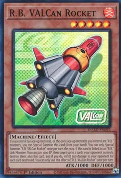 R.B. VALCan Rocket - DUAD-EN092 - Super Rare