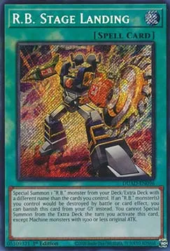 R.B. Stage Landing - DUAD-EN096 - Secret Rare