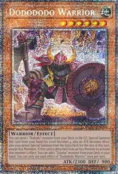 Dodododo Warrior - DUAD-EN101 - Starlight Rare
