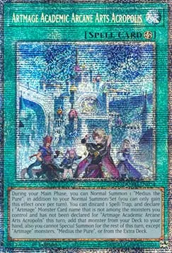 Artmage Academic Arcane Arts Acropolis - DUAD-EN054 - Starlight Rare