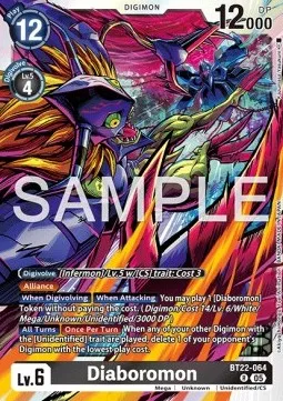 Diaboromon - BT22-064 - Rare