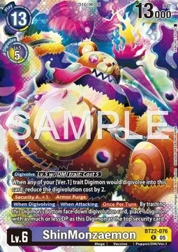 ShinMonzaemon - BT22-076 - Rare